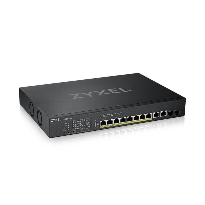 ZyXEL XS1930-12HP PoE slēdzis 8 porti 375W 802.3bt