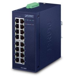 PLANET IGS-1600T 16-портовый Gigabit управляемый коммутатор IP30