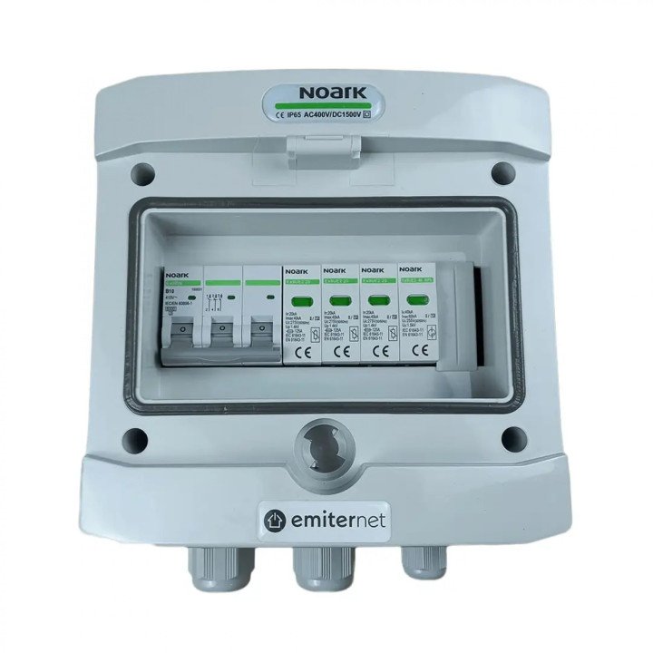 EMITER EM-19N_AC IP65 SPD sadales panelis 10A Matter