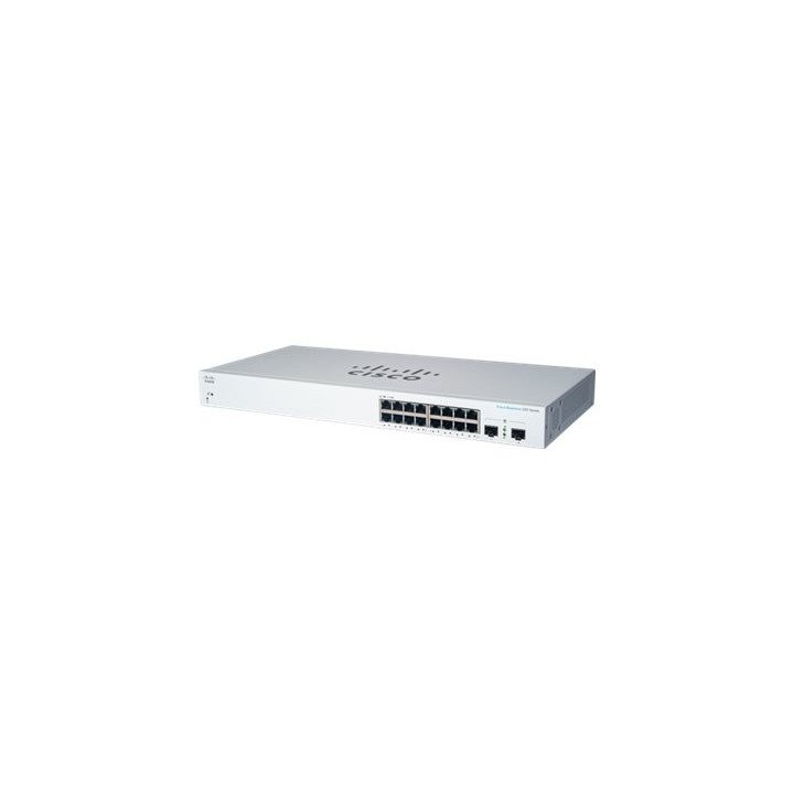Cisco CBS220-16T-2G-UK управляемый PoE коммутатор 16 портов