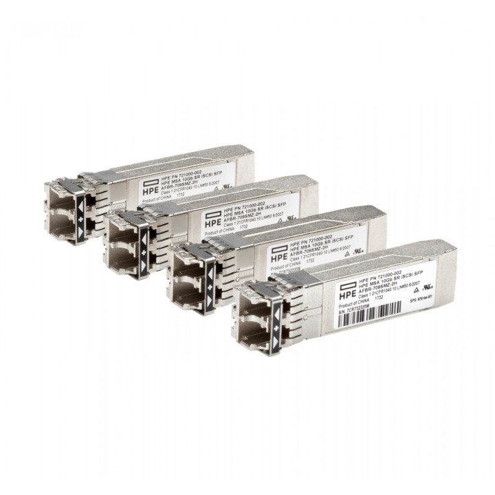 HPE C8R25B 10Gb SFP+ трансивер 4 шт.