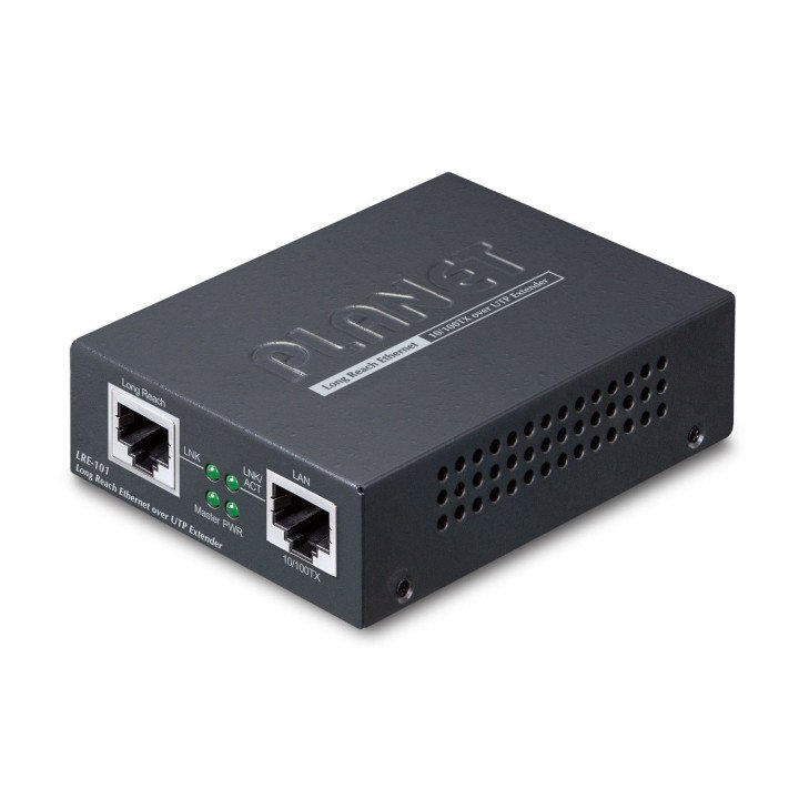 PLANET LRE-101 Ethernet pagarinātājs 100Mbps 800m