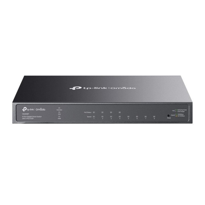 TP-Link SG2008P (TL-SG2008P) JetStream 8-Port Gigabit Smart Switch with 4-Port PoE+