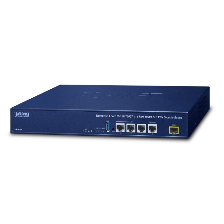 PLANET VR-300F VPN маршрутизатор 1 SFP 4 Gigabit