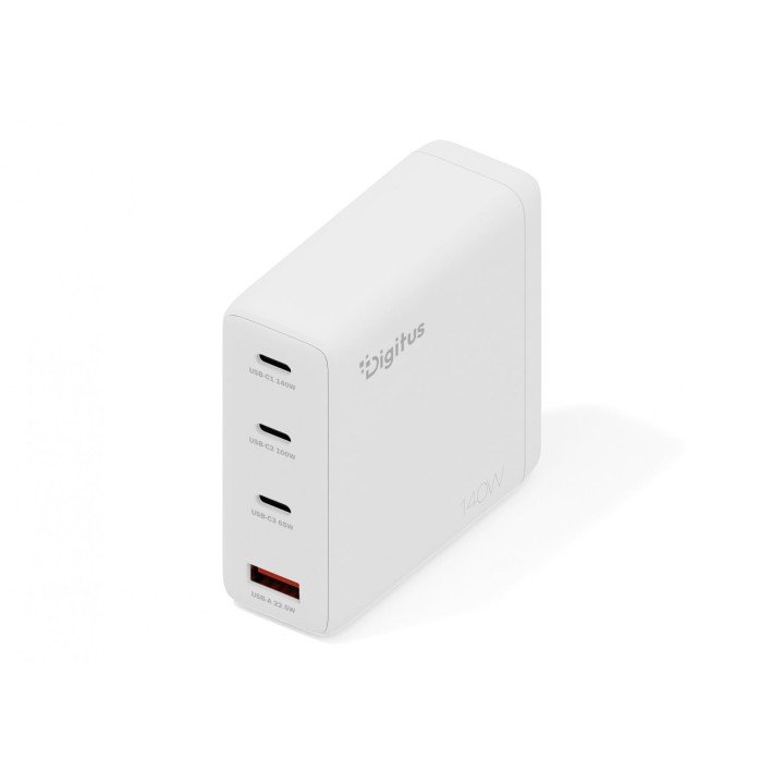 DIGITUS DA-10305 GaN II 140W USB-C настенное зарядное