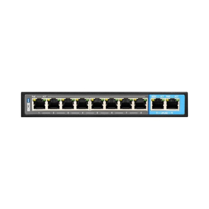 BCS BCS-B-SP0802G 8 portu PoE slēdzis 100Mbps