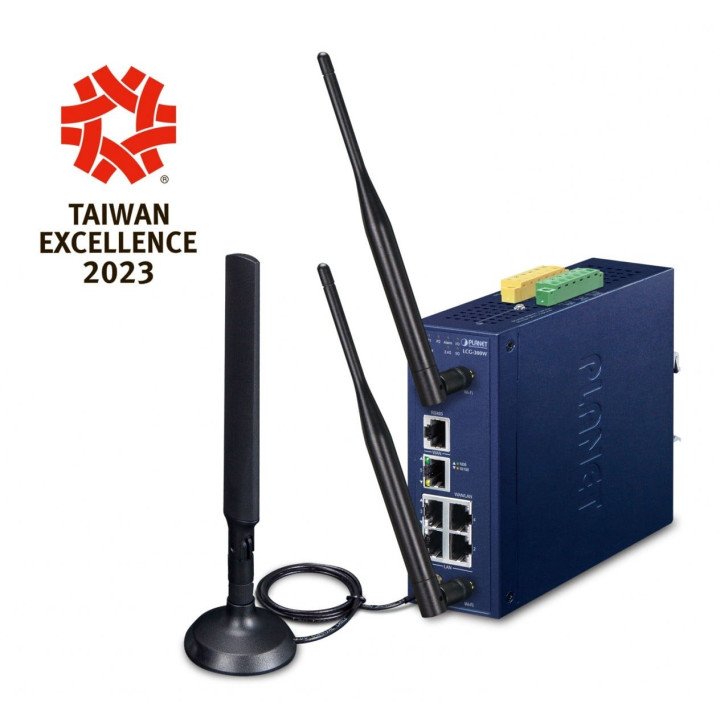 PLANET LCG-300W-EU LoRaWAN шлюз 5-портовый Gigabit IP30