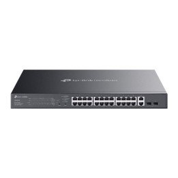 TP-Link ES228GMP pārvaldīts PoE+ slēdzis 24 porti Gigabit