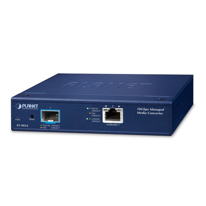 PLANET XT-905A 1-портовый 10GbE SFP+ оптоволоконный коммутатор