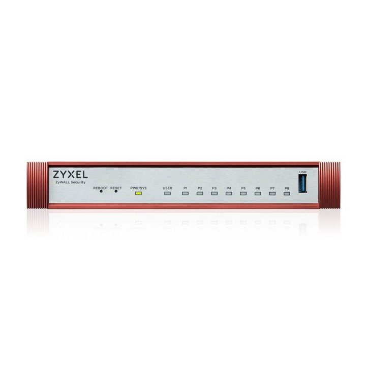 ZyXEL USGFLEX100H-EU0101F galddators ugunsmūris 8 porti Gigabit