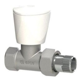 Arco 2122AR07601 TEIDE PLUS taisns radiatora vārsts hromēts