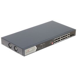 Hikvision DS-3E0520HP-E 16 portu PoE slēdzis