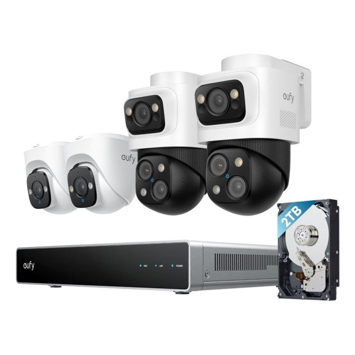Eufy E8E00325 S4 NVR 4K 16MP Bullet IP камера