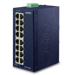 PLANET ISW-1600T 16 portu rūpnieciskais Ethernet slēdzis IP30