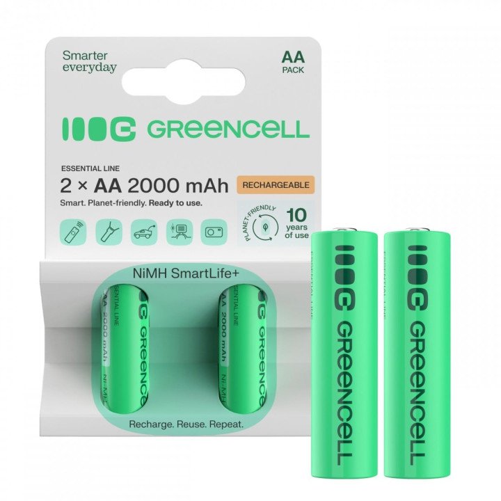 Green Cell GR06 AA аккумуляторы 2000mAh