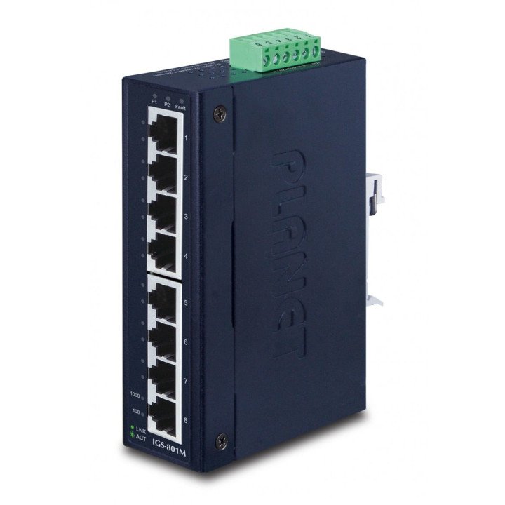 PLANET IGS-801M 8-портовый управляемый коммутатор
