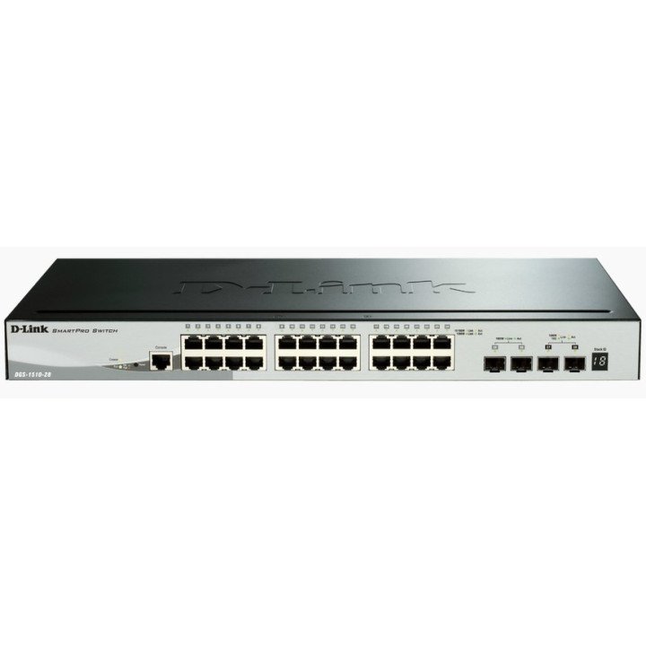D-Link DGS-1510-28X 28-портовый Gigabit управляемый коммутатор