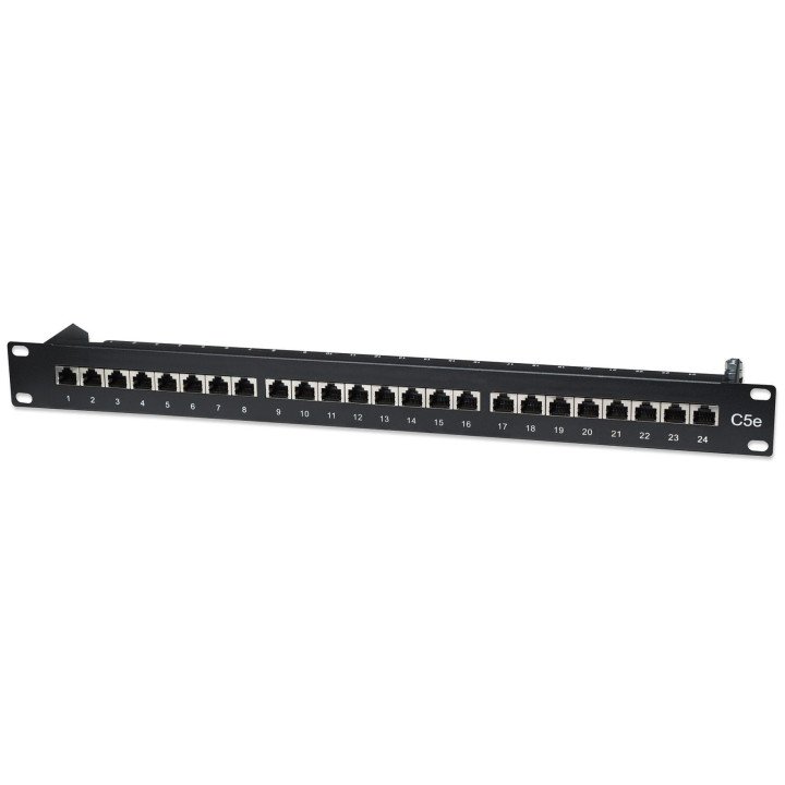 Intellinet 513487 Cat5e FTP 24-portu 1U panelis