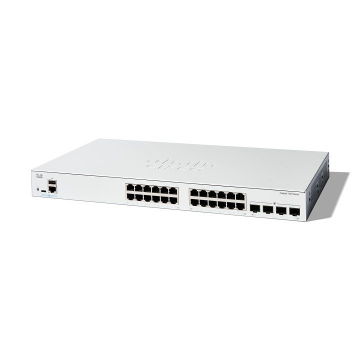 Cisco C1300-24T-4G 24 portu PoE slēdzis 195W