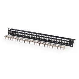 DIGITUS DN-91411-24 24-Port Modular Patch Panel (Loaded with 24x DN-93615)
