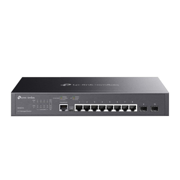 TP-Link SG3210 8-портовый гигабитный управляемый коммутатор L2+