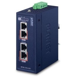 PLANET IPOE-270-12V PoE++ инжектор 180W 2 порта