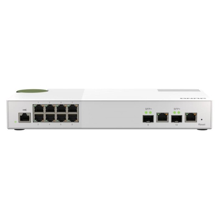 QNAP QSW-M2108-2C управляемый L2 2.5GbE коммутатор