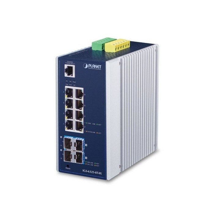 PLANET IGS-6325-8T4X Промышленный L3 коммутатор 8+4 порта