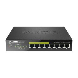 D-Link DGS-1008P Unmanaged Gigabit Ethernet PoE Switch