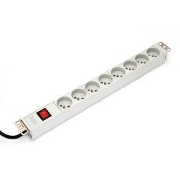 DIGITUS A-19-STRIP-2-IMP 19" statīva PDU 8x E tipa 16A