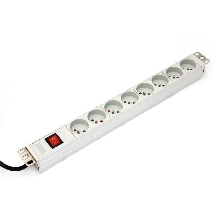 DIGITUS A-19-STRIP-2-IMP БРП 19" 8x тип E 16А