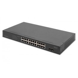DIGITUS DN-95348-2 24-портовый Gigabit управляемый коммутатор