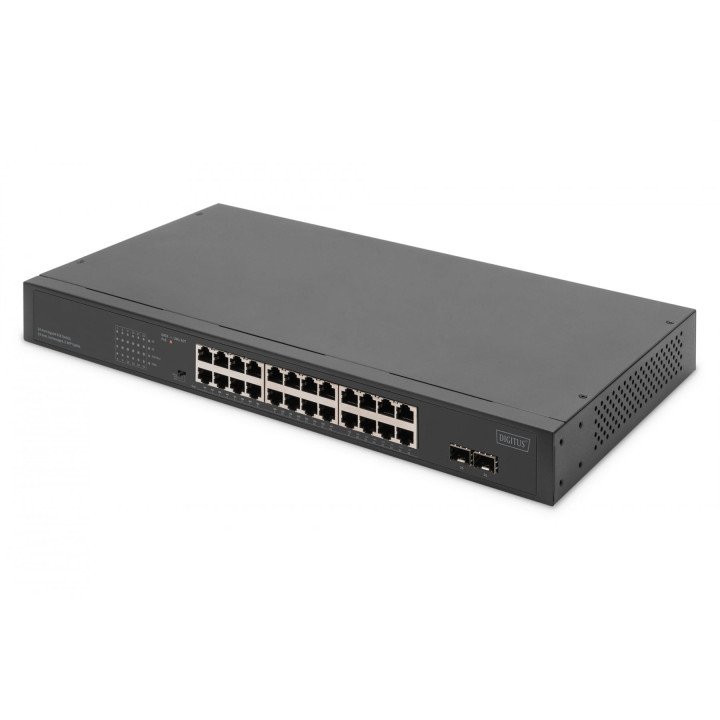 DIGITUS DN-95348-2 24-портовый Gigabit управляемый коммутатор