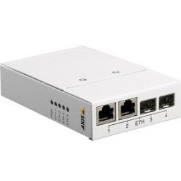 Axis 5901-261 mediju pārveidotājs 100Mbps Balts