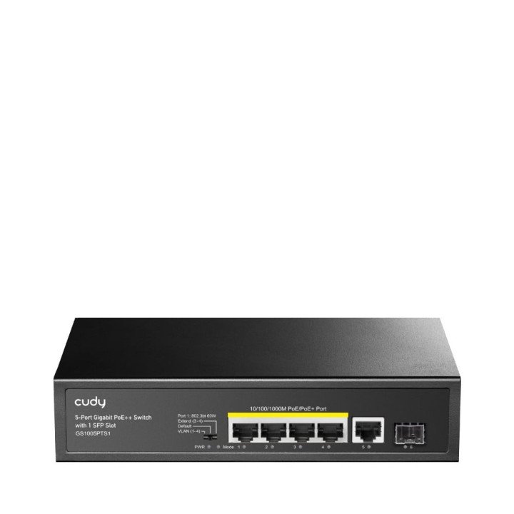 Cudy GS1005PTS1 5 portu PoE+ slēdzis 120W