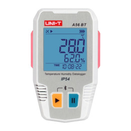 Uni-T A56 BT Bluetooth temperatūras un mitruma reģistrētājs