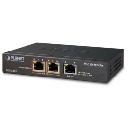 PLANET POE-E202 PoE pagarinātājs 1 uz 2 portiem Gigabit