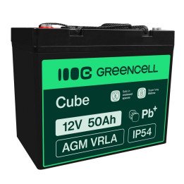 Green Cell AGM56 12V 50Ah AGM akumulators