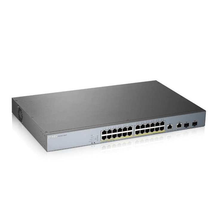 ZyXEL GS1350-26HP 26-портовый PoE+ коммутатор 375W