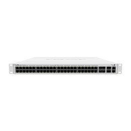 MikroTik CRS354-48P-4S+2Q+RM PoE коммутатор 48 портов 10G SFP+