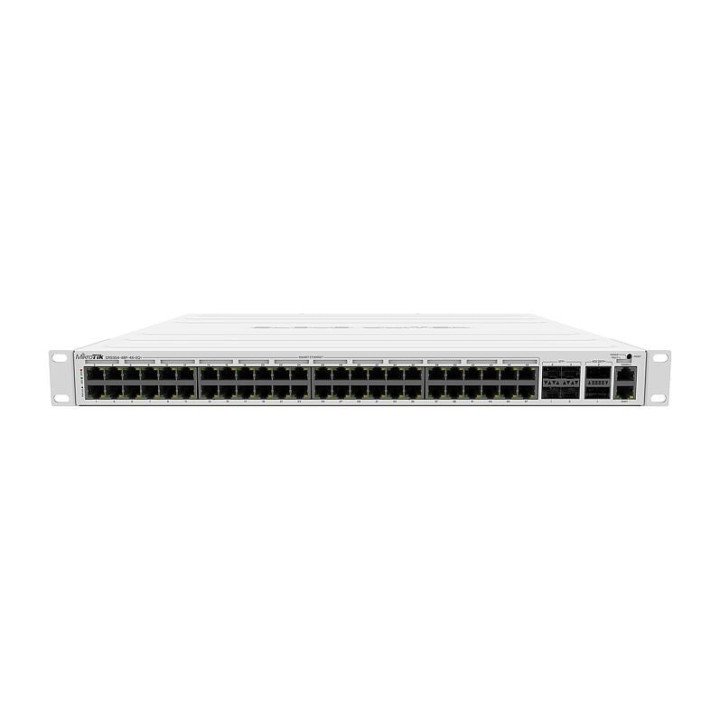 MikroTik CRS354-48P-4S+2Q+RM PoE коммутатор 48 портов 10G SFP+