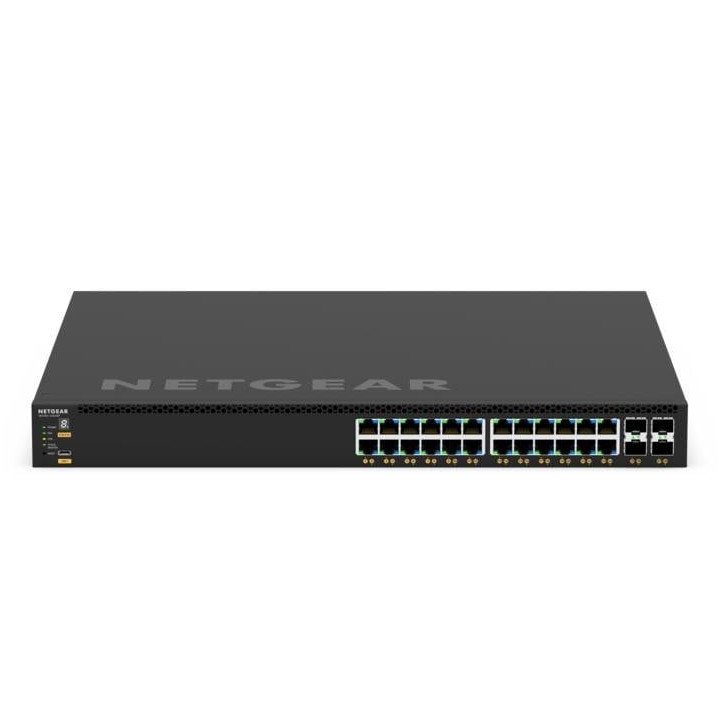 Netgear GSM4328-100NES управляемый коммутатор 28 портов PoE