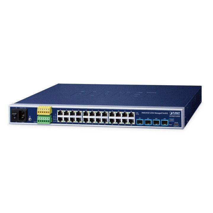 PLANET IGS-R4215-24T4X промышленный коммутатор 24+4