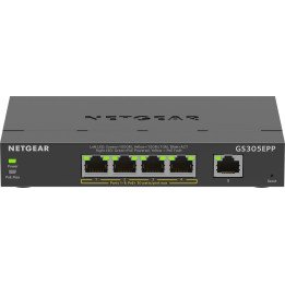 Netgear GS305EPP-100PES 5-портовый PoE+ коммутатор 80W