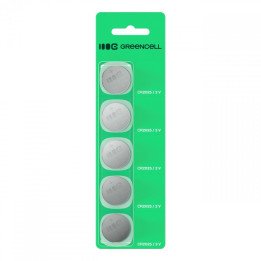 Green Cell X5CR2025 CR2025 литиевая батарейка 3V 160mAh