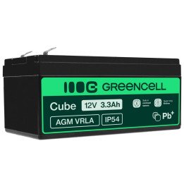 Green Cell AGM19 12V 3.3Ah AGM VRLA akumulators