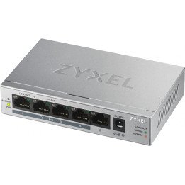 ZyXEL GS1005HP 5 portu Gigabit PoE+ slēdzis 60W