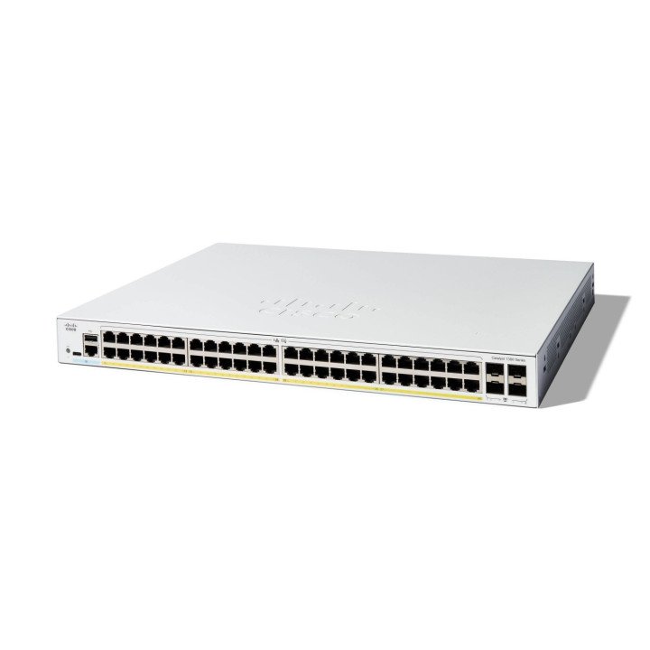 Cisco C1300-48P-4G Pārvaldīts PoE slēdzis 48 porti 10G