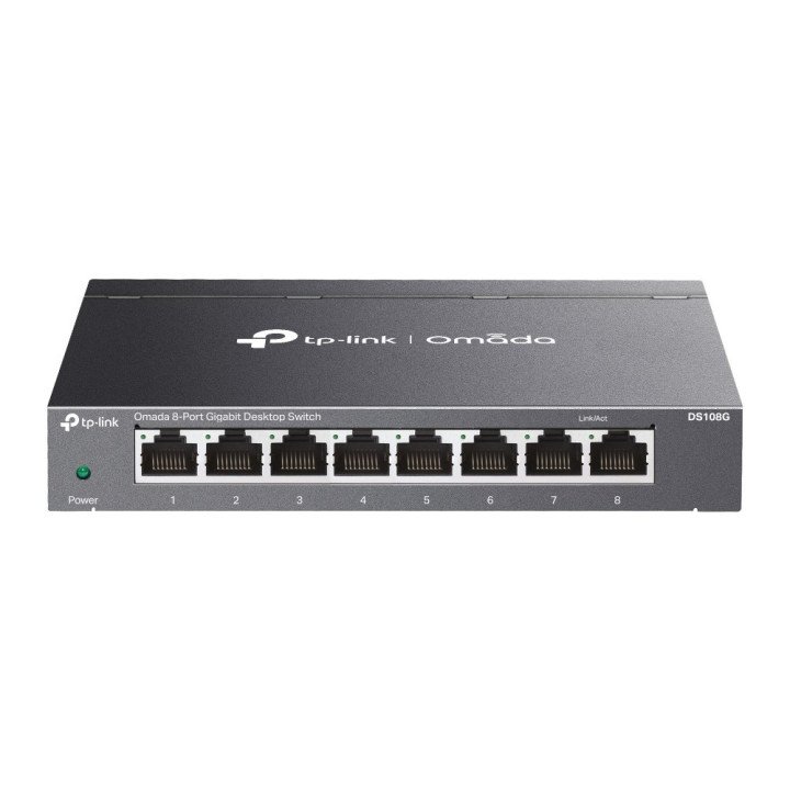 TP-Link Omada DS108G 8-портовый Gigabit неуправляемый коммутатор