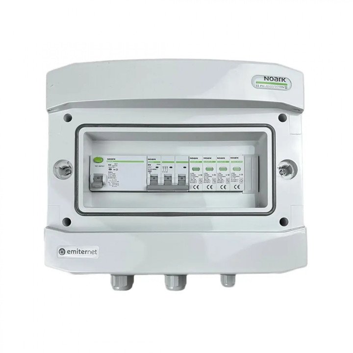 EMITER EM-470N_AC Коммутационное устройство IP65 SPD тип 2 50A 3P УЗО